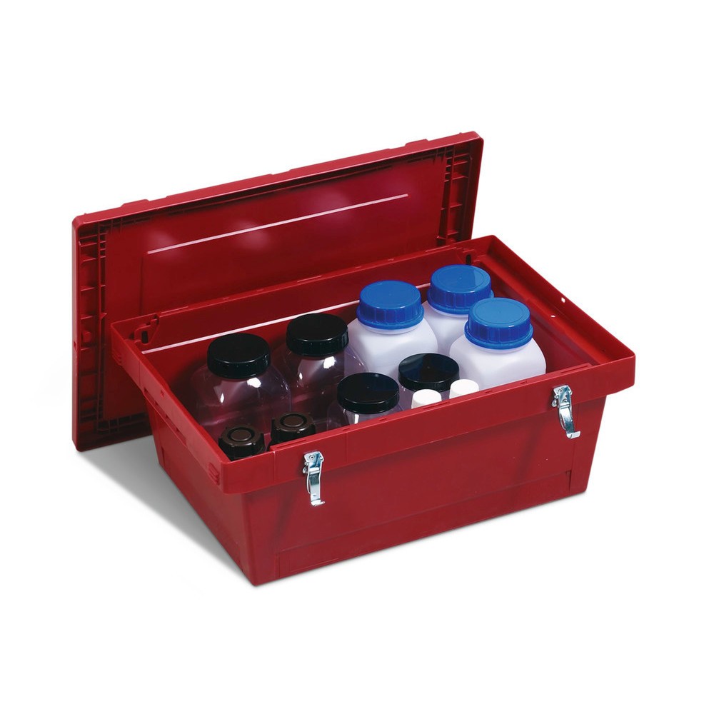 Produktabbildung Nr. 2: Gefahrgut-Mehrwegbehälter, stapelbar, HxBxT 338 x 310 x 410 mm, 27 l
