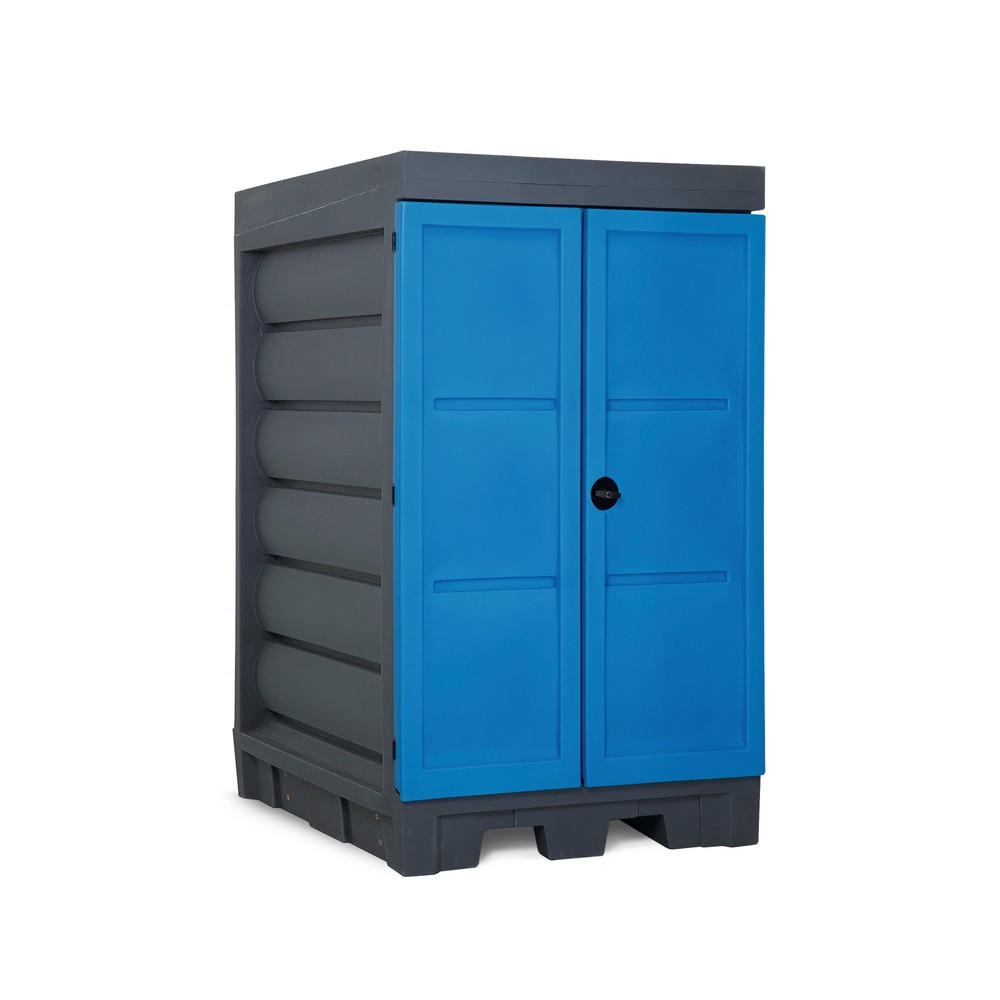 Produktabbildung Nr. 1: Gefahrstoff-Depot aus PE, HxBxT 1.980 x 1.140 x 1.480 mm, 2x 200 l