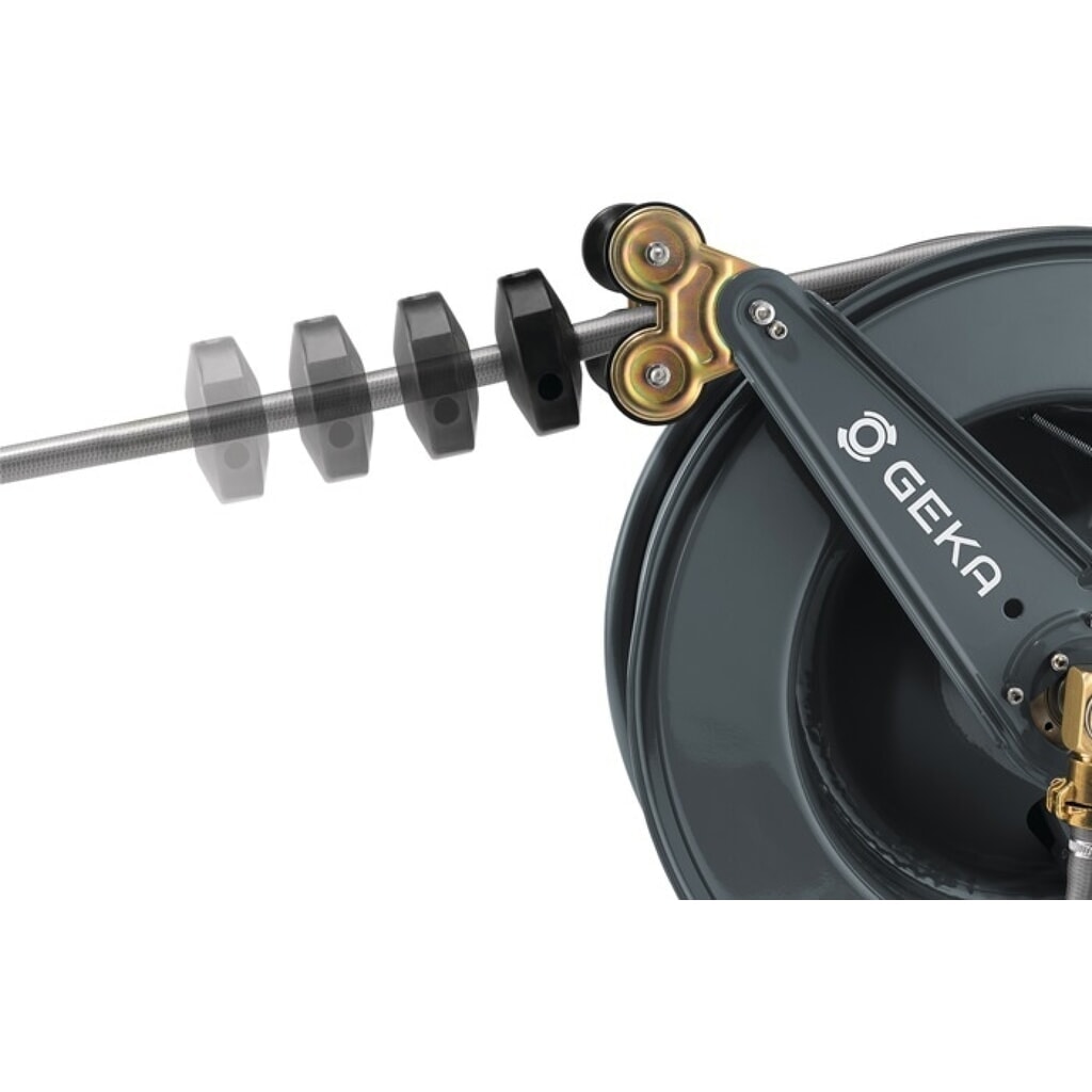 GEKA Schlauchwagen PA30SK, pulv. Stahl, Anschlussgewinde 33,25 mm G 1 AG ″, Ausgangsanschluss G 1 AG ″ Produktabbildung Nr. 5: GEKA Schlauchwagen PA30SK, pulv. Stahl, Anschlussgewinde 33,25 mm G 1 AG ″, Ausgangsanschluss G 1 AG ″