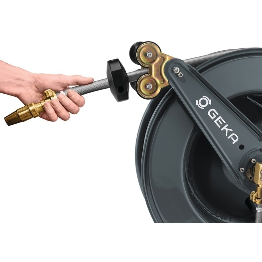 Produktabbildung Nr. 6: GEKA Schlauchwagen PA30SK, pulv. Stahl, Anschlussgewinde 33,25 mm G 1 AG ″, Ausgangsanschluss G 1 AG ″