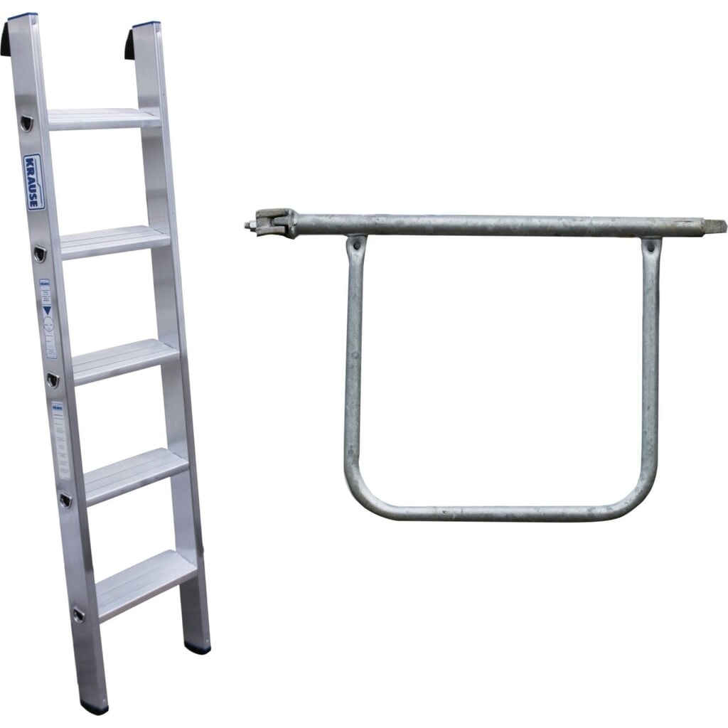 Geländer-Erweiterungs-Set für KRAUSE® STABILO Enteisungsgerüst Eisfrei Plattformgröße 6 M Produktabbildung: Geländer-Erweiterungs-Set für KRAUSE® STABILO Enteisungsgerüst Eisfrei Plattformgröße 6 M
