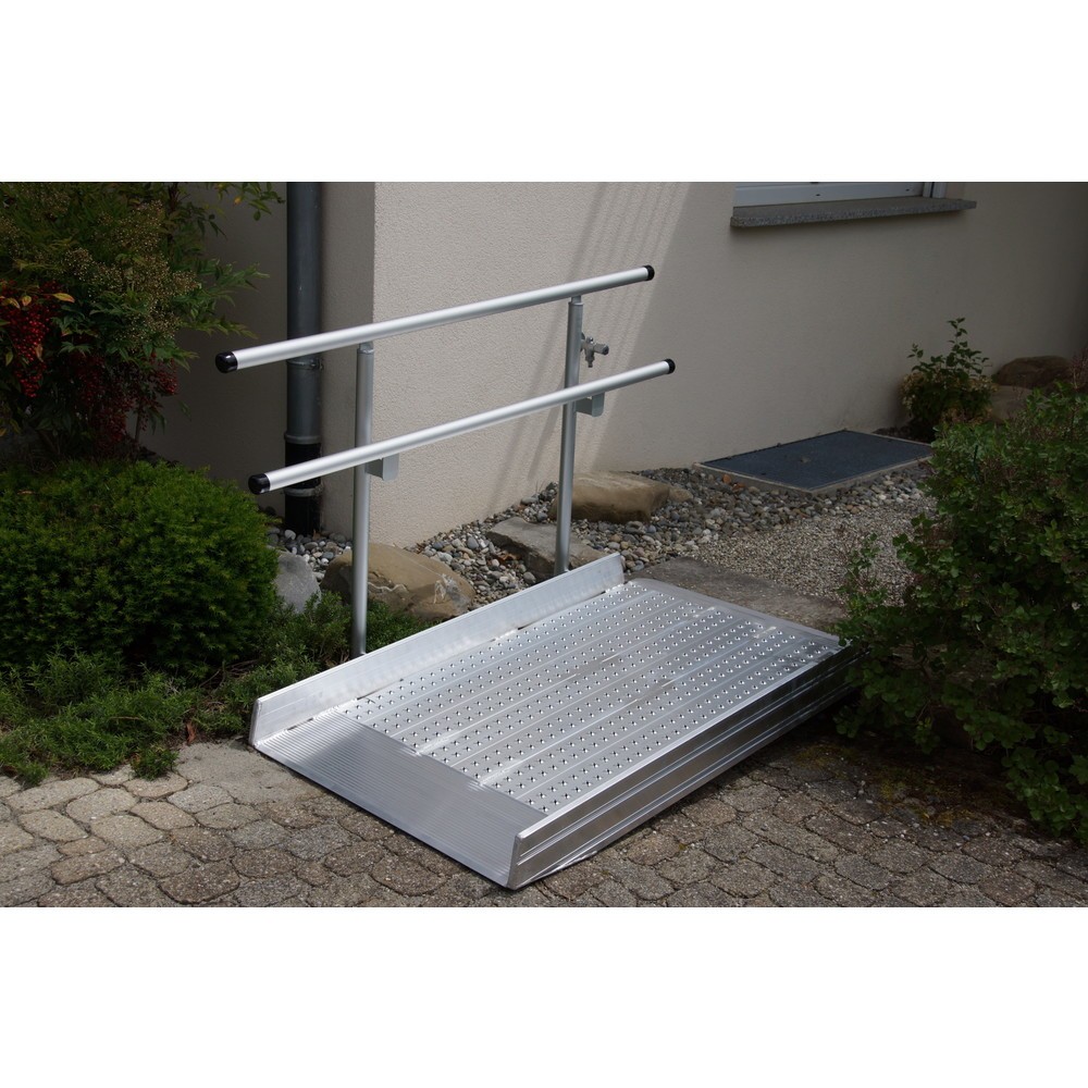 Produktabbildung: Geländer für Altec Überfahrbrücke mit Auflagerzunge, Länge 1.500 mm