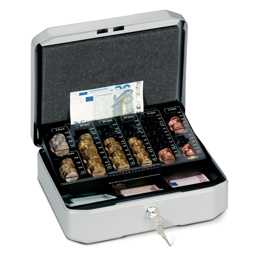 Geldkassette DURABLE EUROBOXX®, klein Produktabbildung: Geldkassette DURABLE EUROBOXX®, klein