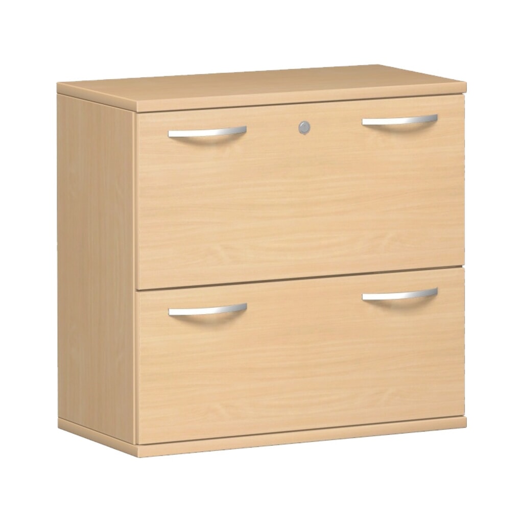 Geramöbel Hängeregistraturschrank Profi, 2-bahnig, 2 Schubladen, Buche Produktabbildung: Geramöbel Hängeregistraturschrank Profi, 2-bahnig, 2 Schubladen, Buche