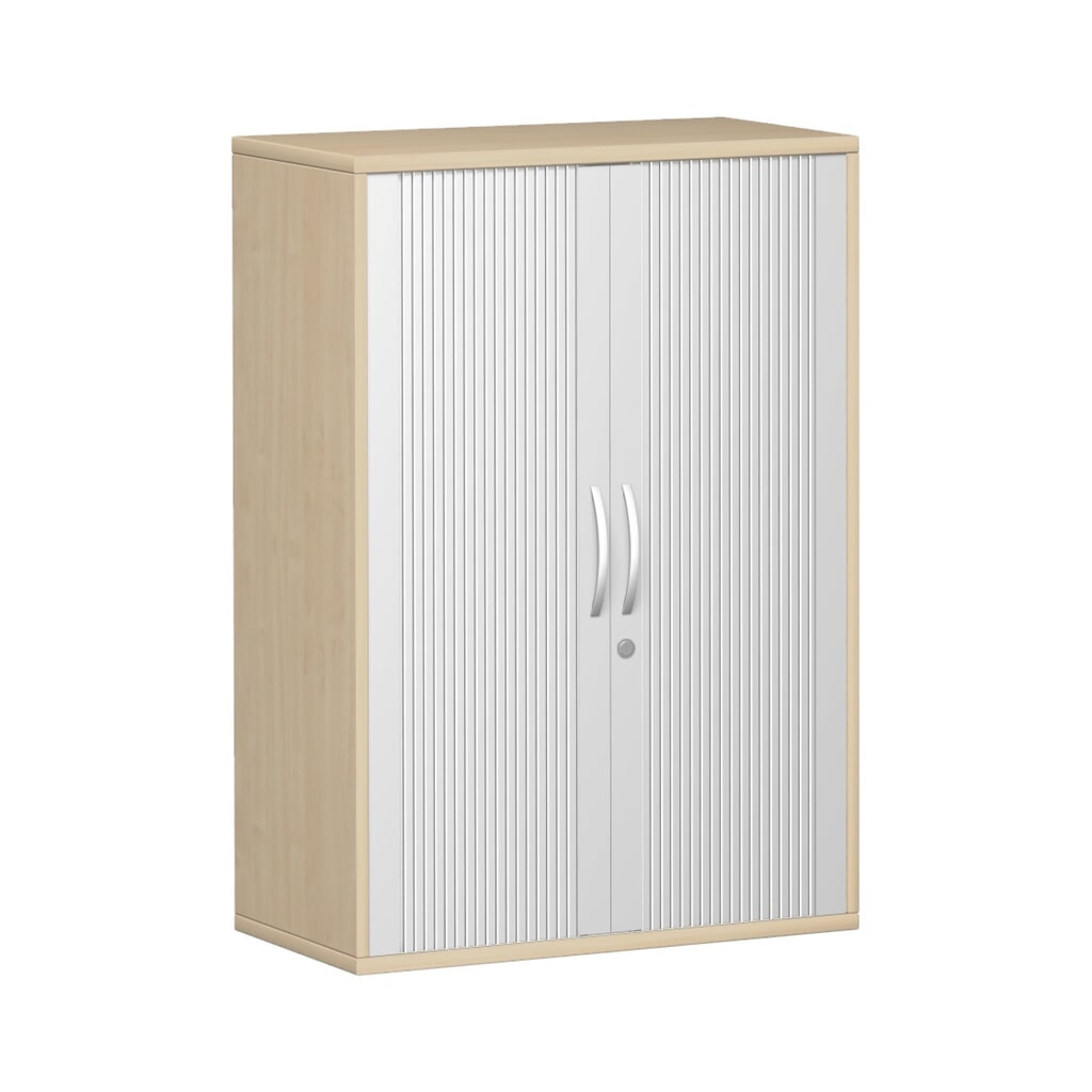 Produktabbildung: Geramöbel Querrollladenschrank Profi, 3 OH, Breite 800 mm, Ahorn