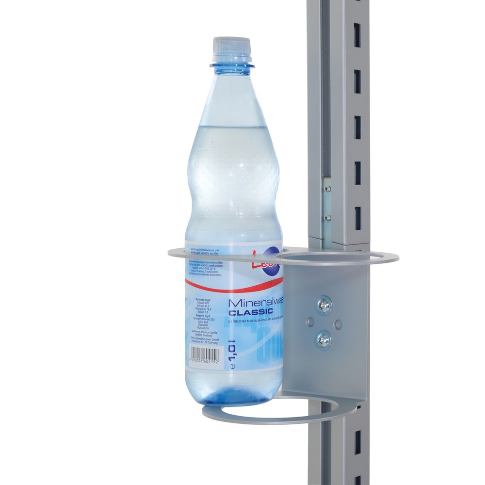 Produktabbildung: Getränkeflaschenhalter für Komplettpackplatz FLEX, HxBxT 130 x 210 x 125 mm