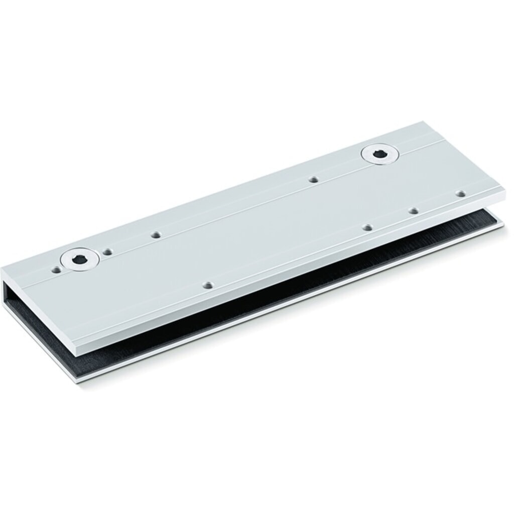 GEZE Glastürschuh, silber, TS 3000 V Produktabbildung: GEZE Glastürschuh, silber, TS 3000 V