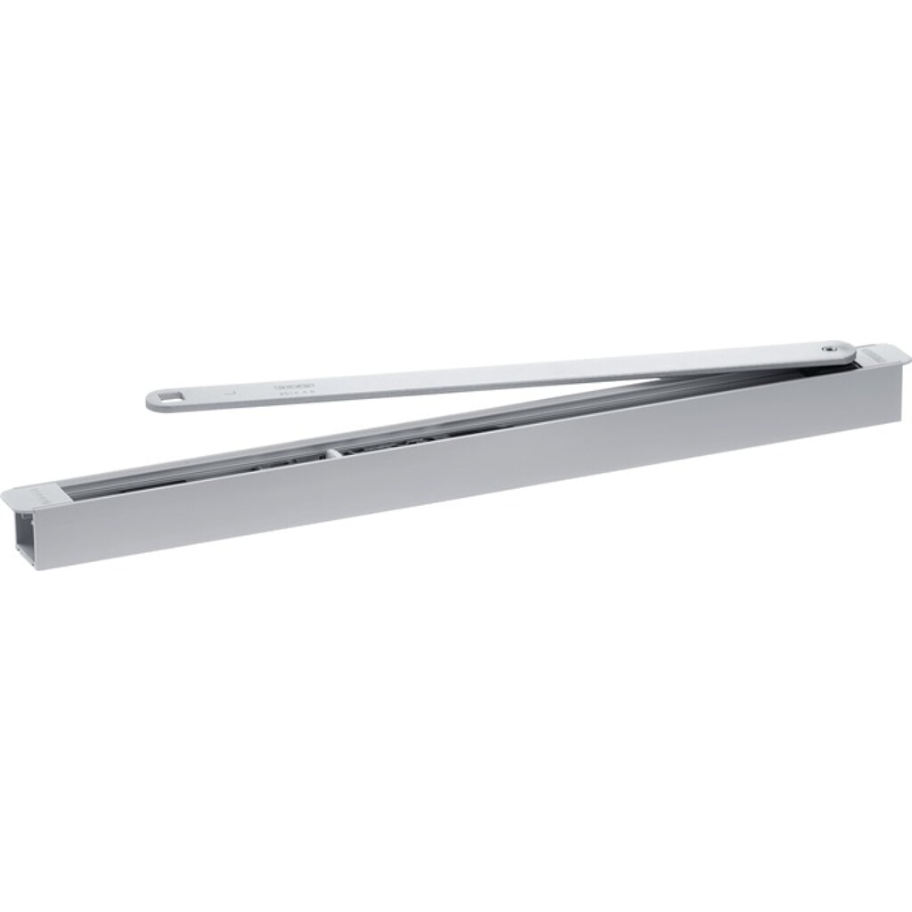 GEZE Gleitschiene Boxer E, mit Hebel elektromechanisch, für Türschließer Boxer silber Produktabbildung: GEZE Gleitschiene Boxer E, mit Hebel elektromechanisch, für Türschließer Boxer silber