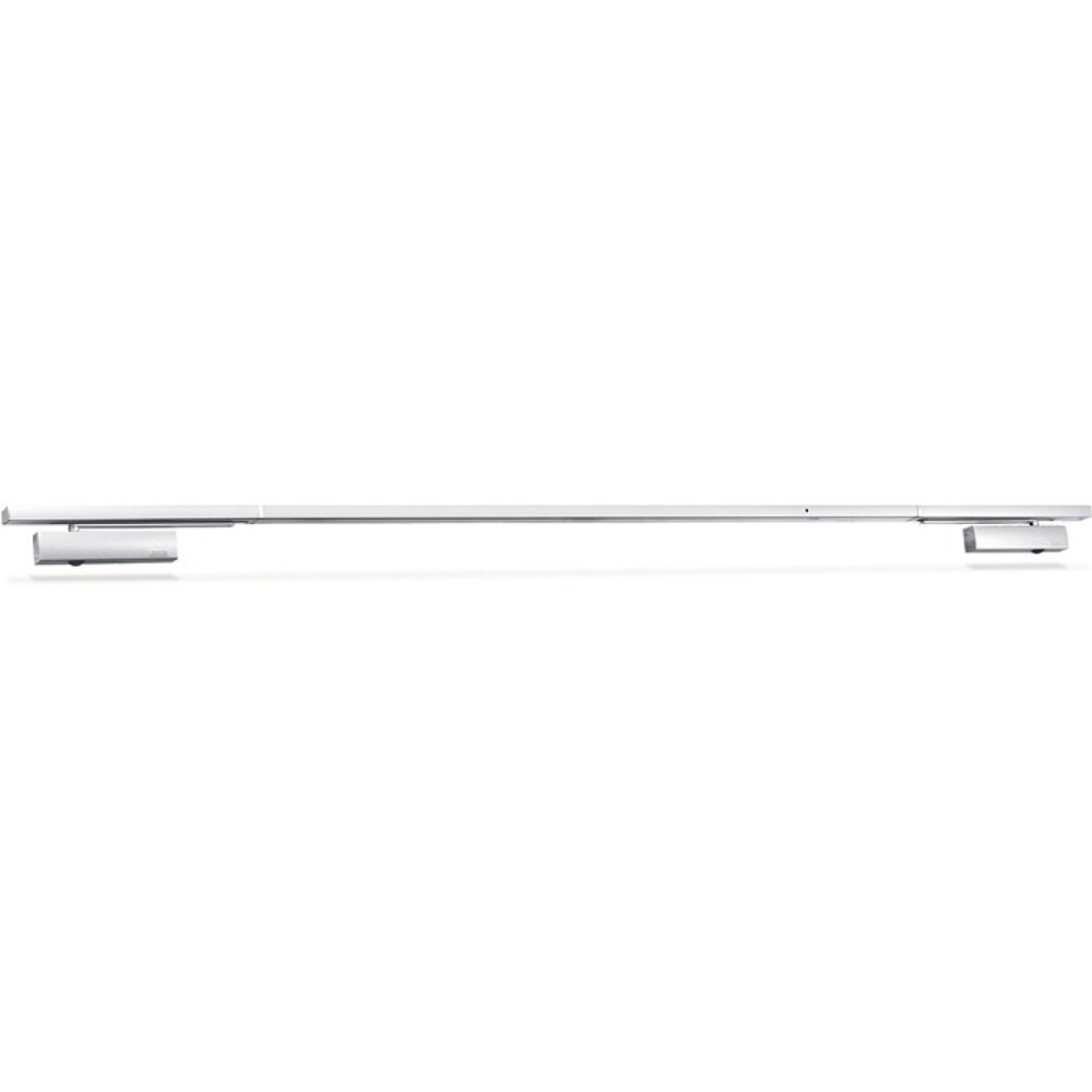 Produktabbildung: GEZE Gleitschiene ISM, silber Bandseite, passend für TS 5000