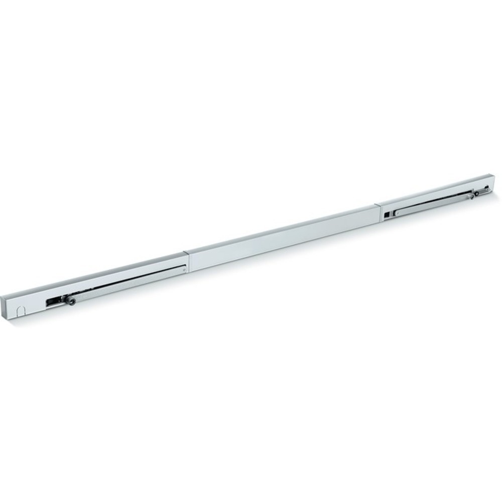 Produktabbildung: GEZE Gleitschiene ISM BG, silber Bandgegenseite, passend für TS 5000 L
