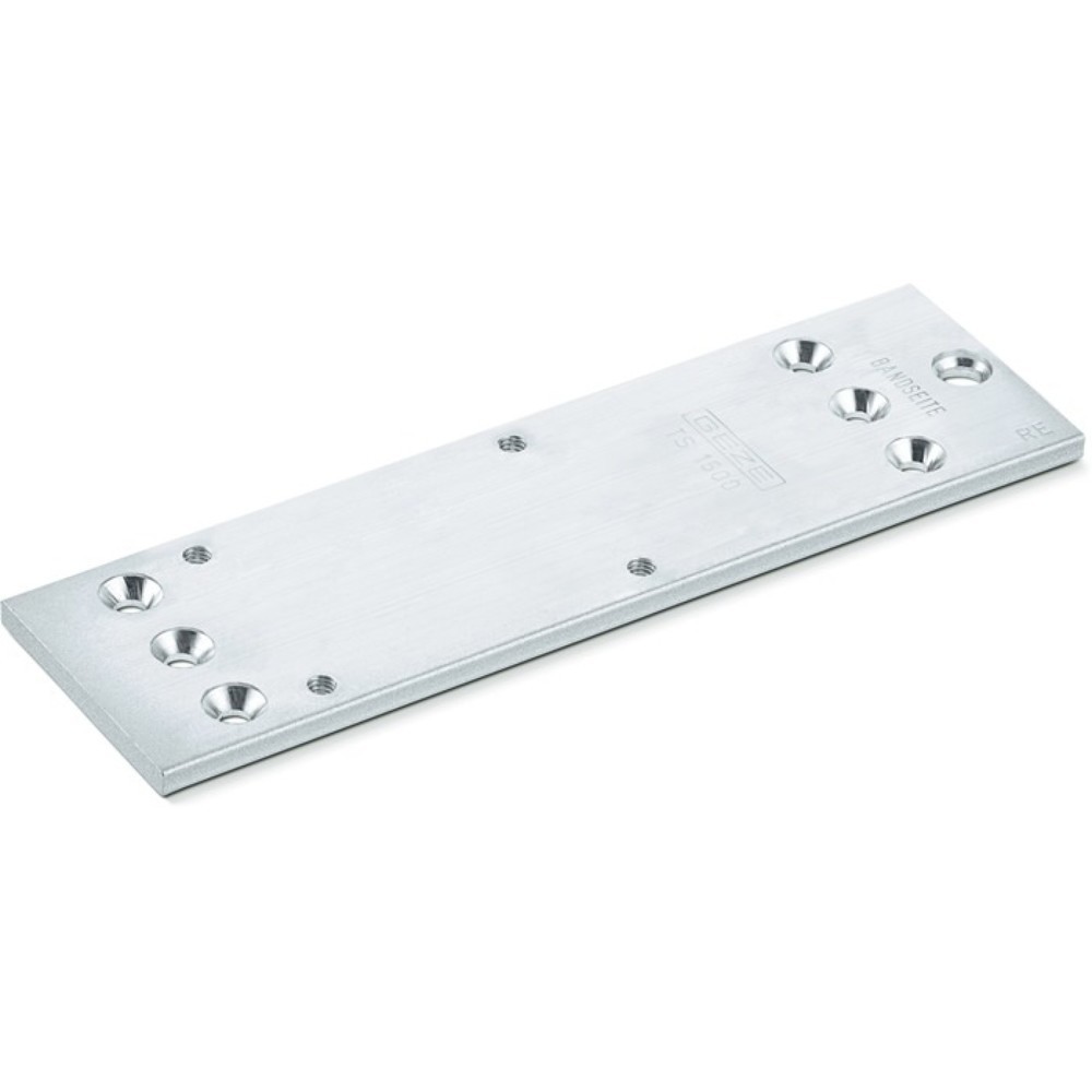Produktabbildung: GEZE Montageplatte, passend für TS 1500, silber