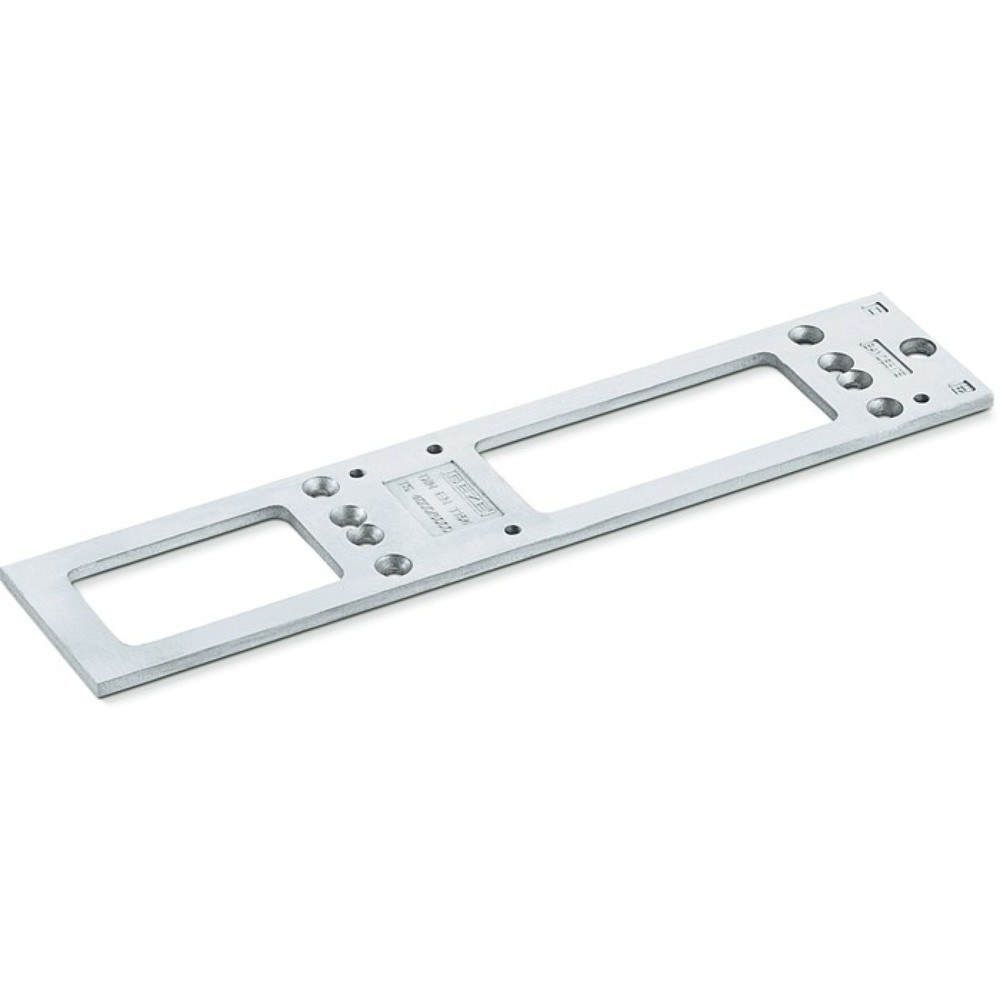 Produktabbildung: GEZE Montageplatte, weiß 9016, passend für TS 4000 / TS 5000