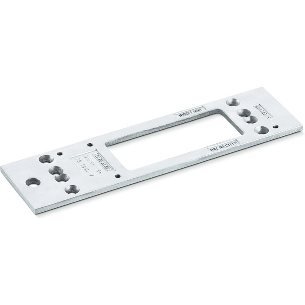 Produktabbildung: GEZE Montageplatte, passend für TS 3000, silber