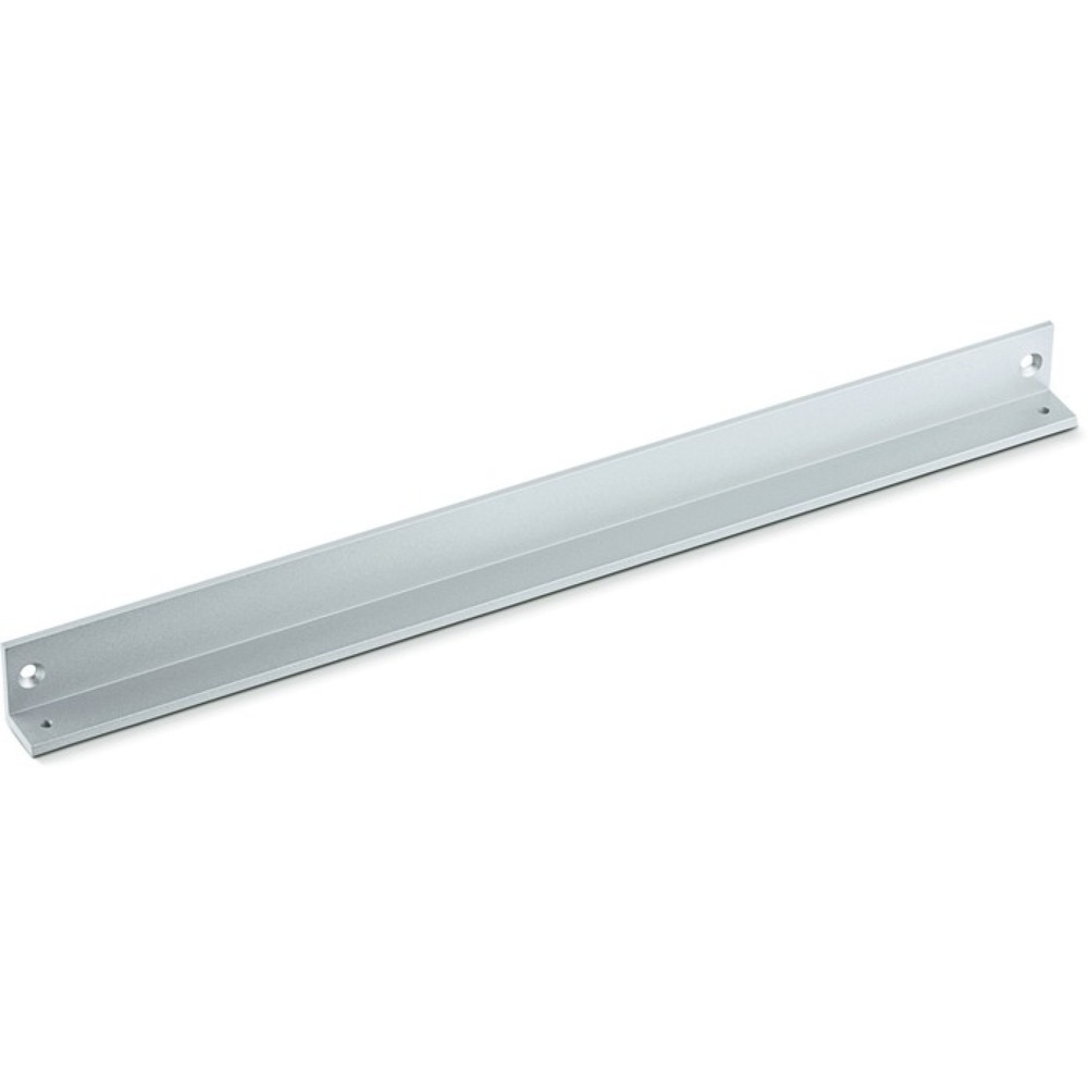 Produktabbildung: GEZE Montagewinkel T-Stop, silber, passend für Gleitschiene BG