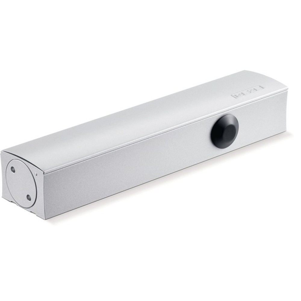 Produktabbildung: GEZE Türschließer TS 5000, silber EN 2-6, Normalmontage Bandseite EN 2-6