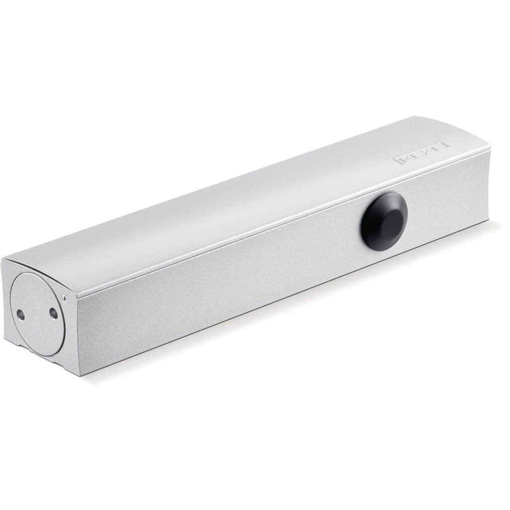 Produktabbildung: GEZE Türschließer TS 5000 S, silber EN 2-6, Normalmontage Bandseite EN 2-6