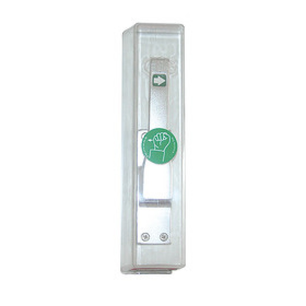 Produktabbildung: GfS Fluchttürhaube für Treibriegel und Fenstergriffe Ersatzteile, 29,7cm x 7,2cm