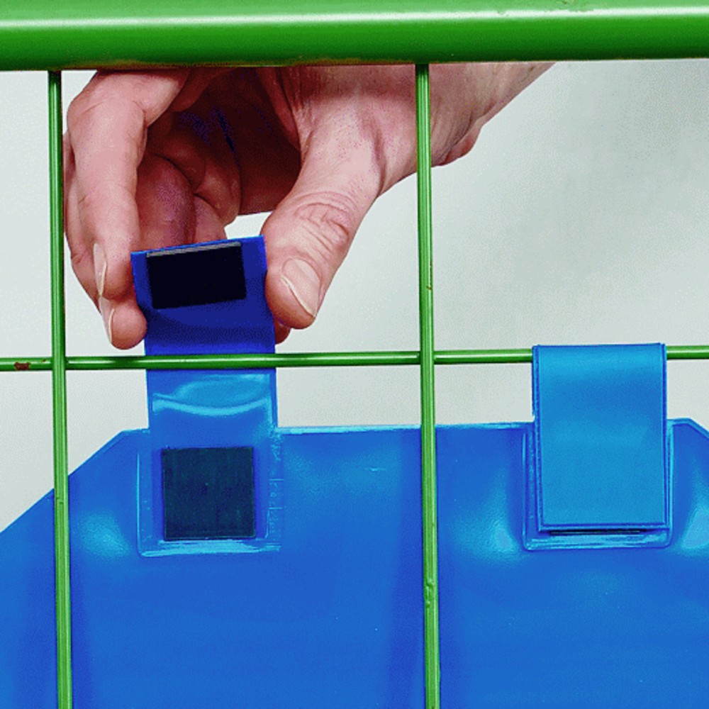 Produktabbildung Nr. 4: Gitterboxtaschen mit Magnetverschluss, A5 quer
