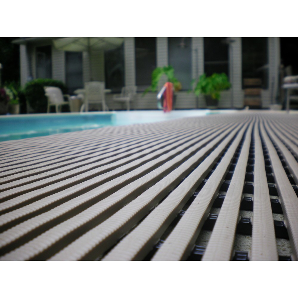 Produktabbildung Nr. 3: Gittermatte Heronrib 2000 Flex, PVC, Zuschnitt/lfm x 500mm, grau