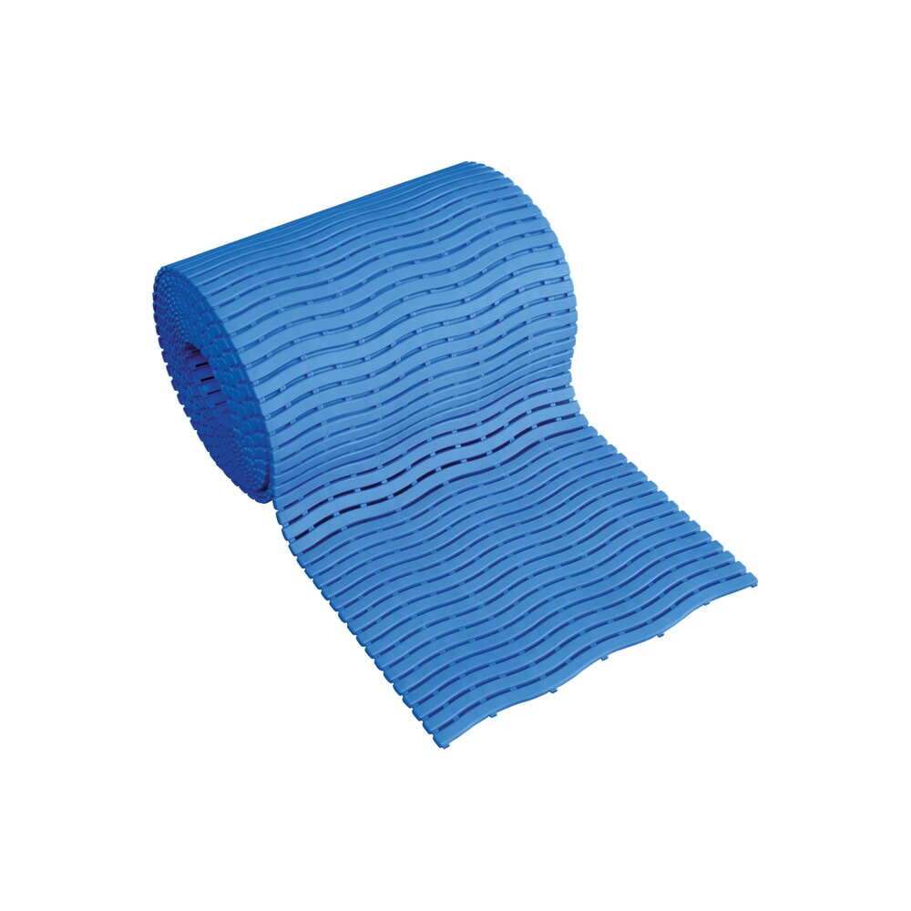 Produktabbildung: Gittermatte Yoga Soft Step, PE, Rolle, Breite 600 mm, blau