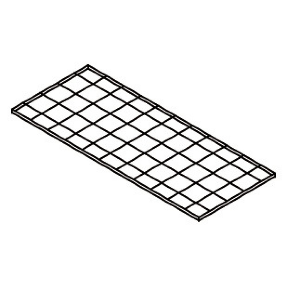 Produktabbildung: Gitterrost-Fachebene für SAFE Master® Gefahrstoff-Depot, BxT 1.300 x 800 mm
