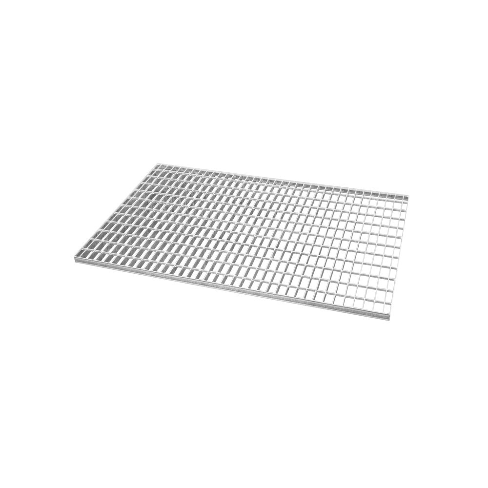 Produktabbildung: Gitterrost für Bauer® Auffangwanne, Edelstahl, BxT 800 x 1.200 mm, 2x 200 l