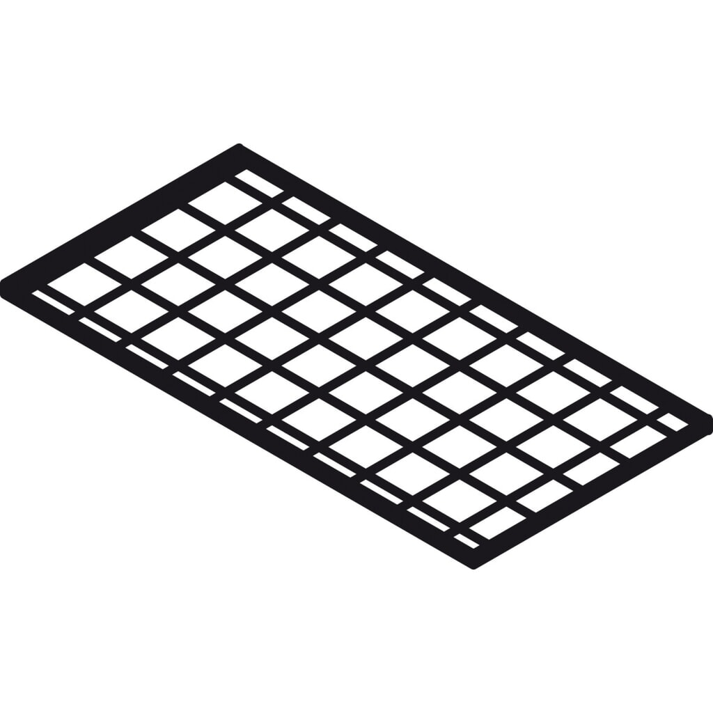 Gitterrost-Regalboden, BxT 1.000 x 500 mm, verzinkt für SAFE Tank Gefahrstoffcontainer Produktabbildung: Gitterrost-Regalboden, BxT 1.000 x 500 mm, verzinkt für SAFE Tank Gefahrstoffcontainer