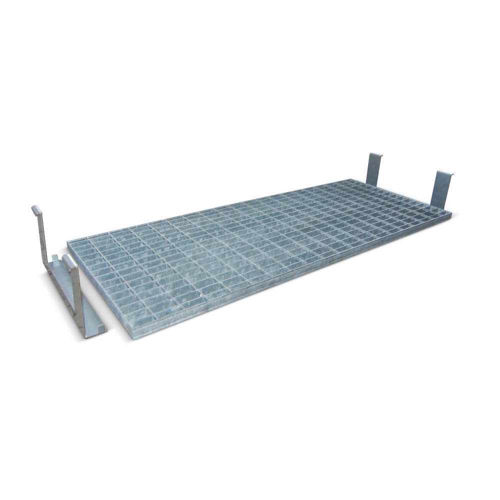 Produktabbildung Nr. 1: Bauer® Gitterrost-Zwischenboden für Gefahrstoff-Depot GD-N 4, 2 Stück