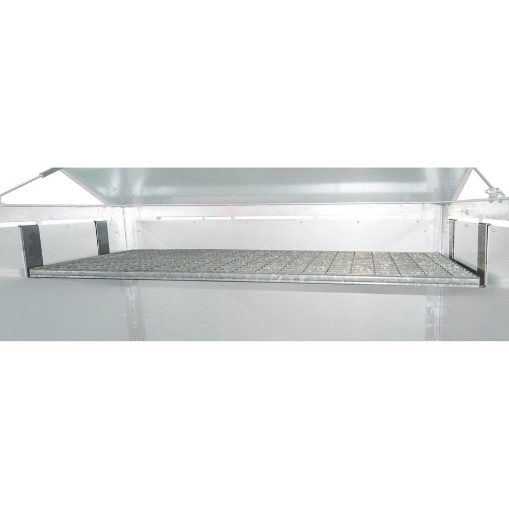 Produktabbildung Nr. 2: Bauer® Gitterrost-Zwischenboden für Gefahrstoff-Depot GD-N 4, 2 Stück