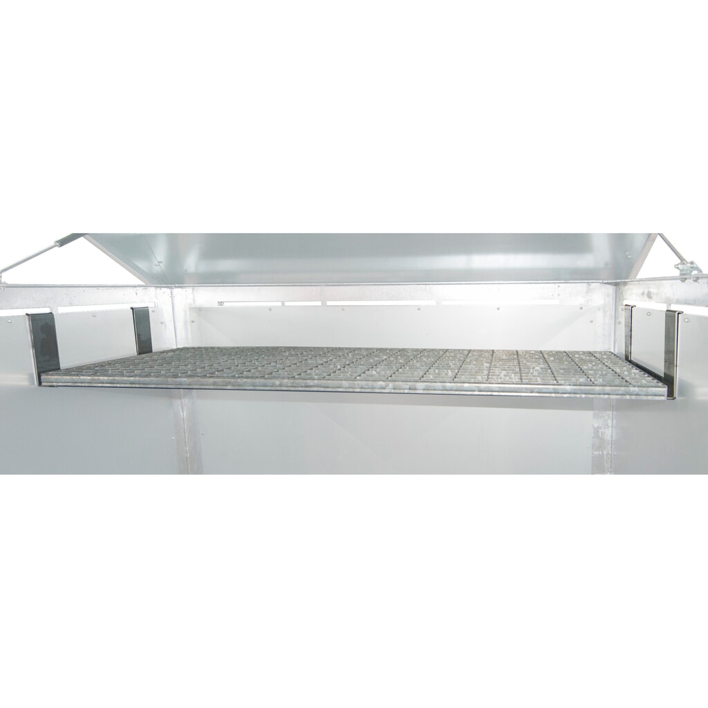 Bauer® Gitterrost-Zwischenboden für Gefahrstoff-Depot GD-N 4, 2 Stück Produktabbildung Nr. 2: Bauer® Gitterrost-Zwischenboden für Gefahrstoff-Depot GD-N 4, 2 Stück
