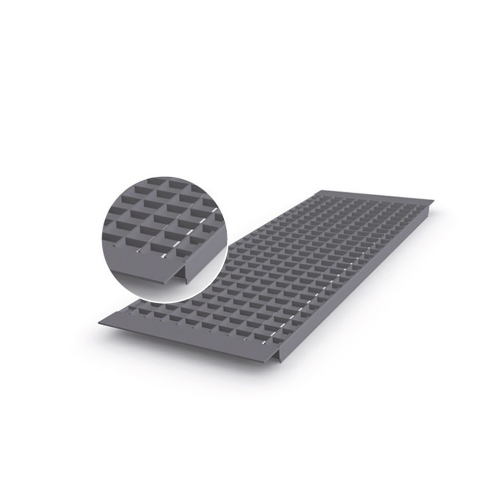 Produktabbildung: Gitterrostboden für Palettenregal, eingelegt, BxT 2.700 x 1.100 mm, Fachlast 3.000 kg, Maschenweite 33 x 66 mm