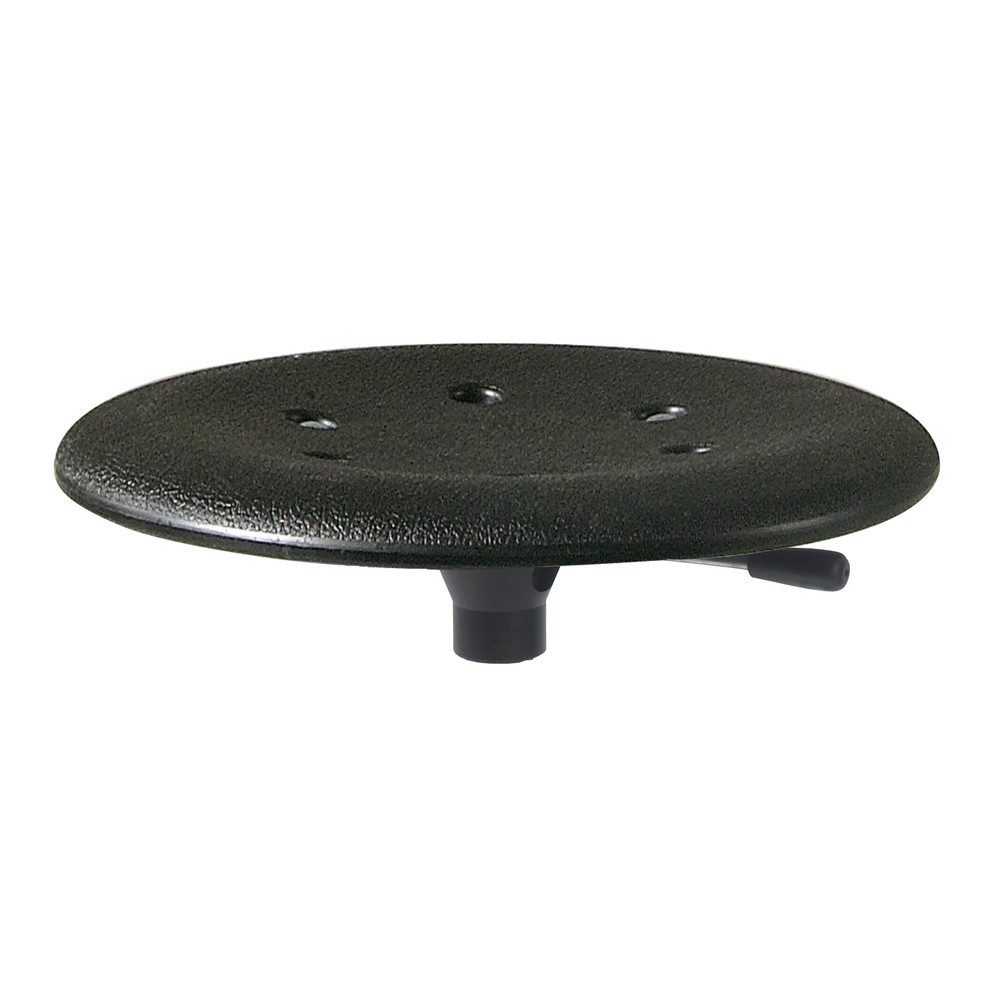 Produktabbildung Nr. 2: Global Stole A/S Hocker, Kunststoffformsitz, Sitzhöhe 310-380 mm, Kunststoffbasis, rot, Ø 400 mm