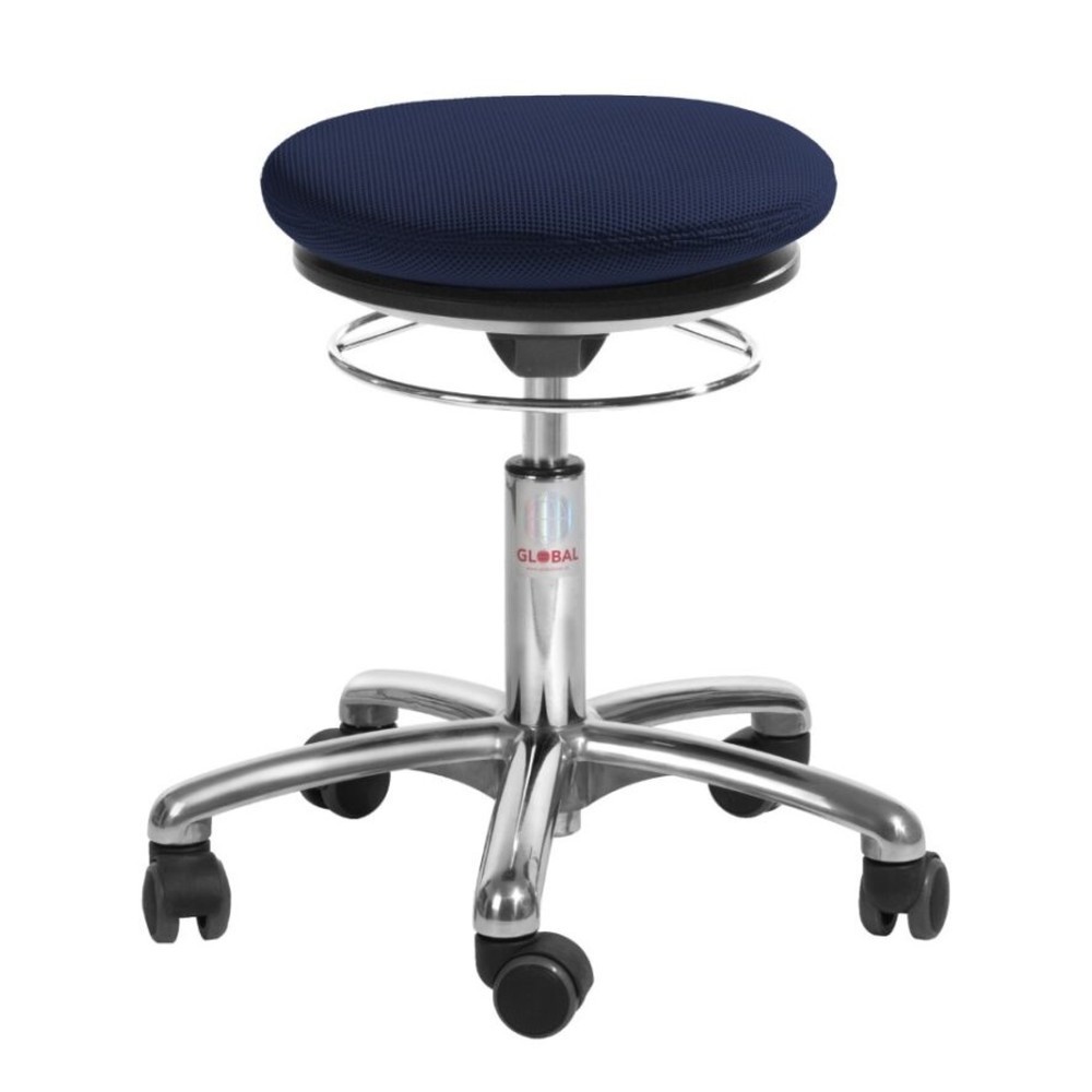 Produktabbildung: Global Stole A/S Hocker Pilates, 3D-Stoff, Sitzhöhe 430-560 mm, blau