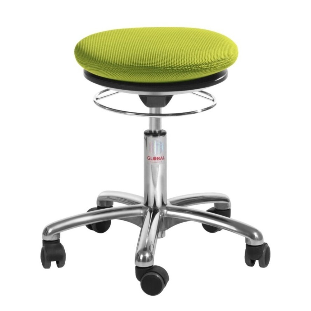 Produktabbildung: Global Stole A/S Hocker Pilates, 3D-Stoff, Sitzhöhe 430-560 mm, grün