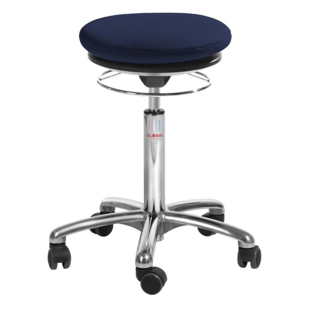 Produktabbildung: Global Stole A/S Hocker Pilates, 3D-Stoff, Sitzhöhe 520-710 mm, blau