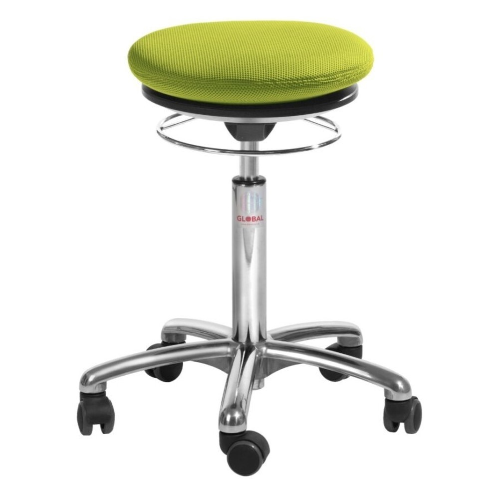 Produktabbildung: Global Stole A/S Hocker Pilates, 3D-Stoff, Sitzhöhe 520-710 mm, grün