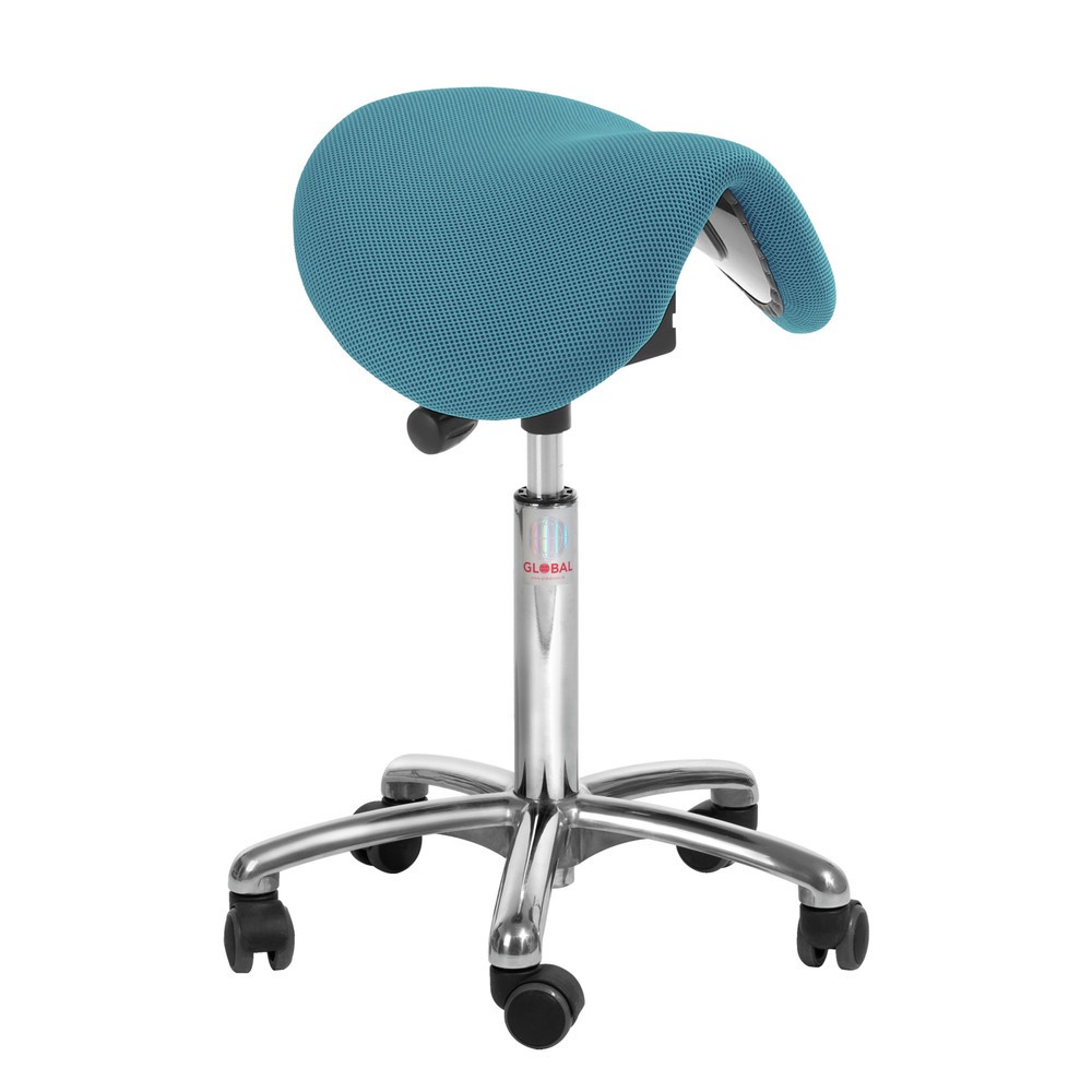 Produktabbildung: Global Stole A/S Sattelhocker Dalton EasySeat 3D Runner, hellblau