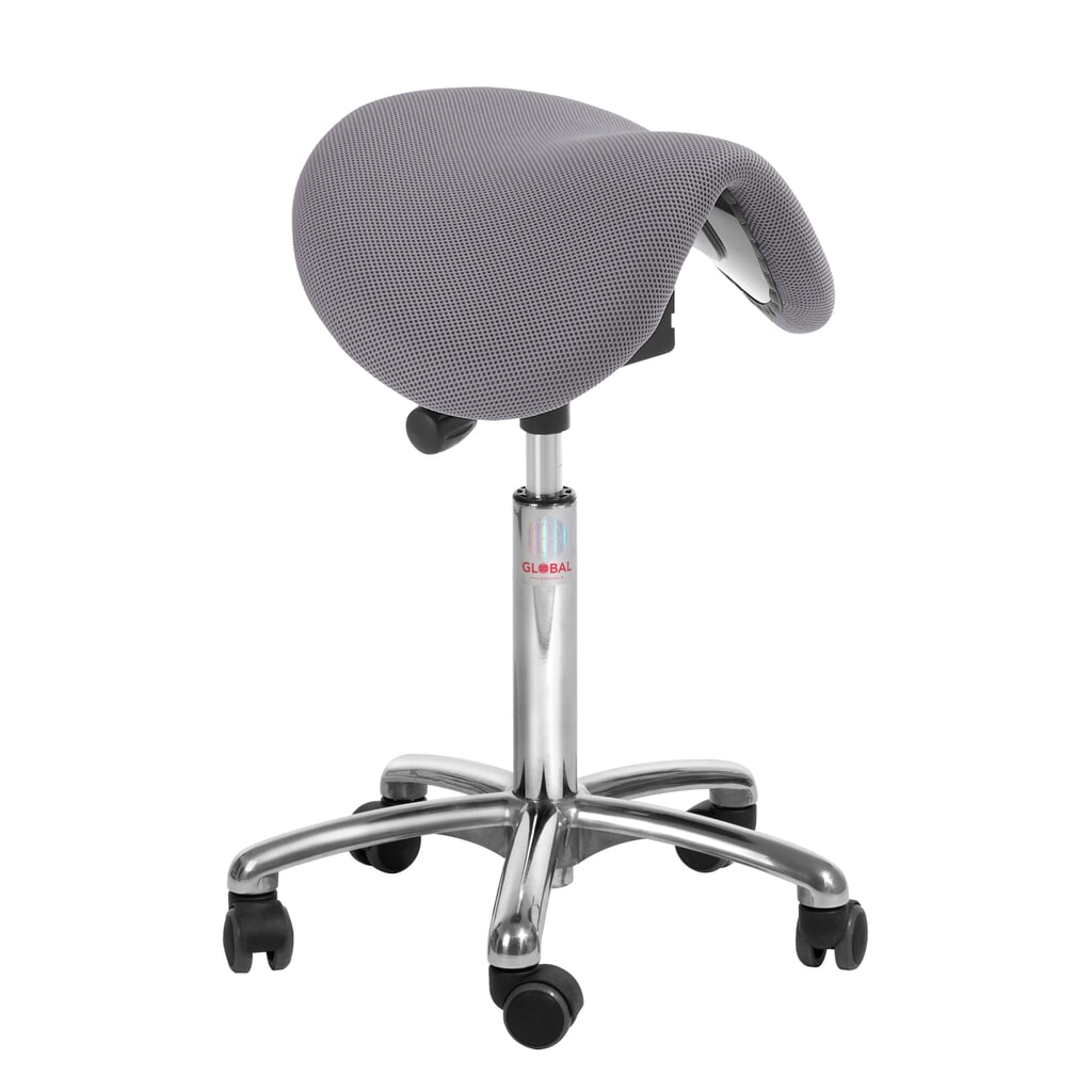 Global Stole A/S Sattelhocker Dalton EasySeat 3D Runner, grau Produktabbildung: Global Stole A/S Sattelhocker Dalton EasySeat 3D Runner, grau