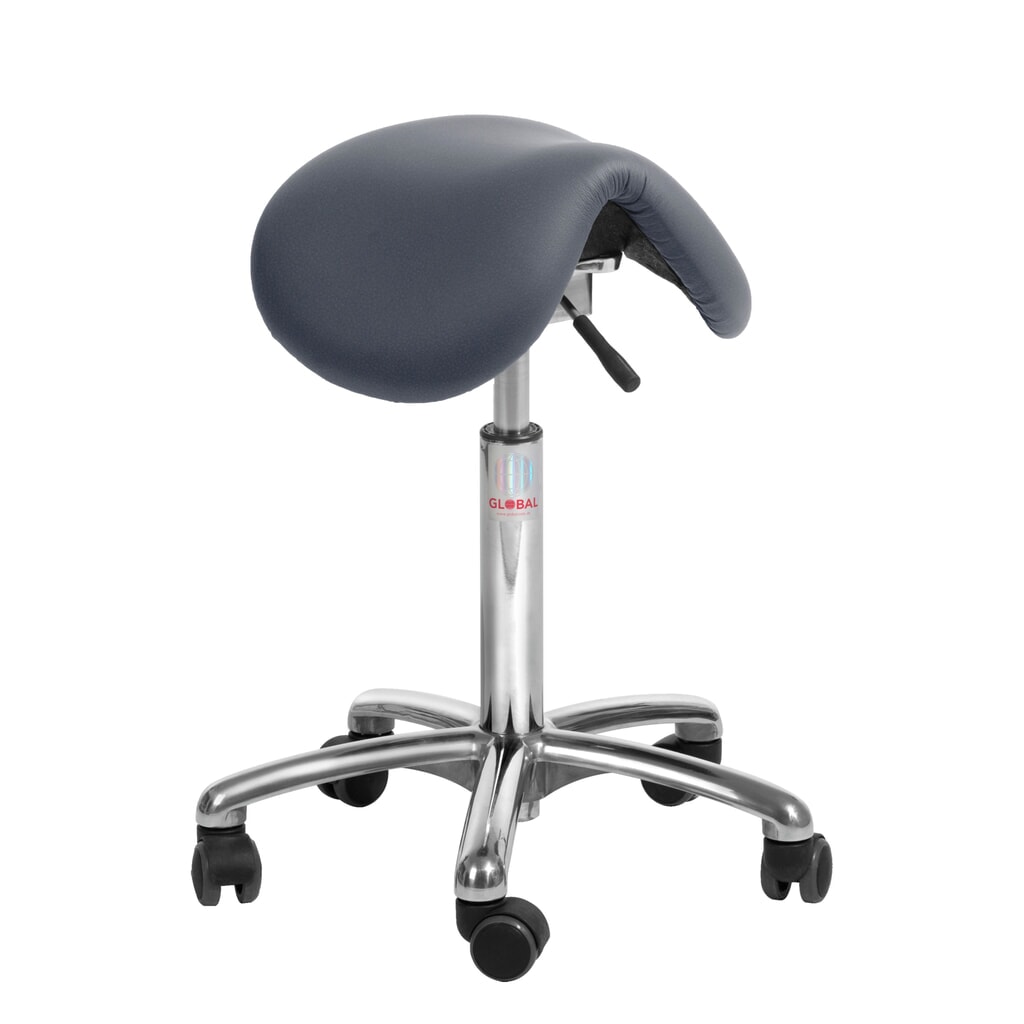 Produktabbildung: Global Stole A/S Sattelhocker Dalton Flexmatic, blau