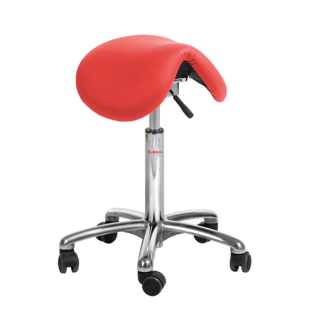 Produktabbildung: Global Stole A/S Sattelhocker Dalton Flexmatic, rot