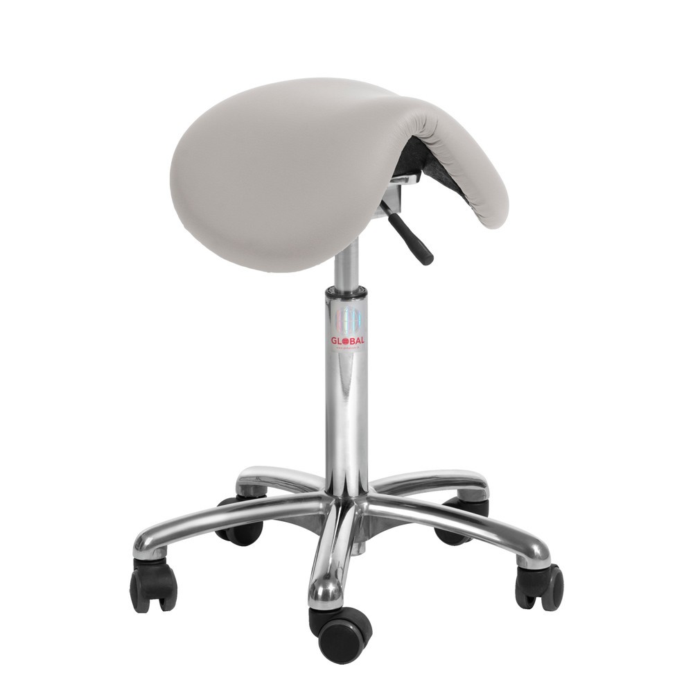 Produktabbildung: Global Stole A/S Sattelhocker Dalton Flexmatic, grau