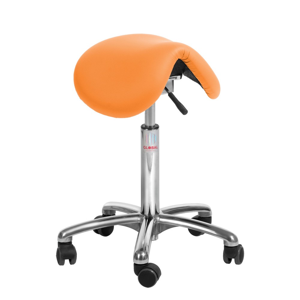 Produktabbildung: Global Stole A/S Sattelhocker Dalton Flexmatic, orange