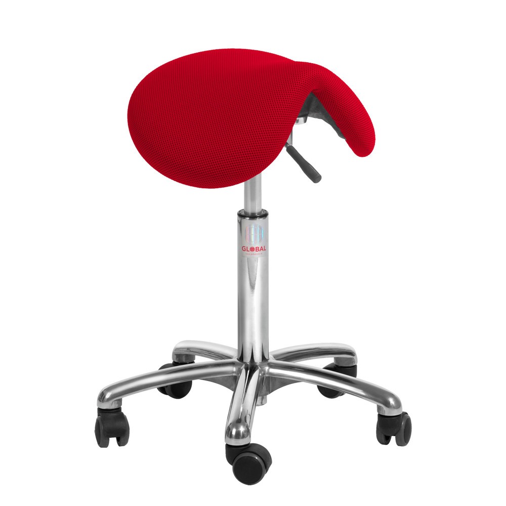 Produktabbildung: Global Stole A/S Sattelhocker Dalton Flexmatic 3D, rot