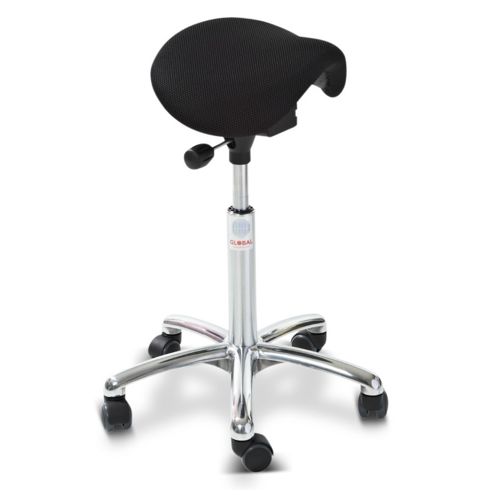 Produktabbildung: Global Stole A/S Sattelhocker Mini, schwarz