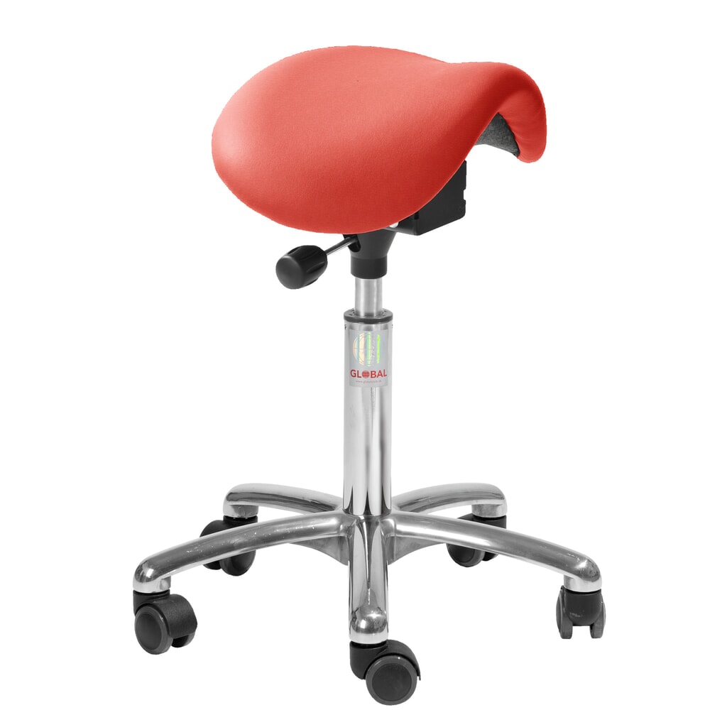 Global Stole A/S Sattelhocker Mini EasySeat, rot Produktabbildung: Global Stole A/S Sattelhocker Mini EasySeat, rot