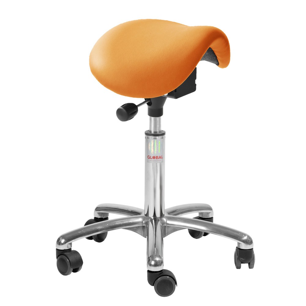 Produktabbildung: Global Stole A/S Sattelhocker Mini EasySeat, orange