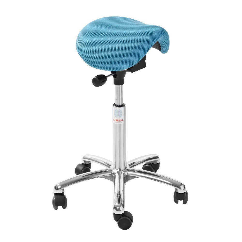 Produktabbildung: Global Stole A/S Sattelhocker Mini EasySeat 3D Runner, hellblau