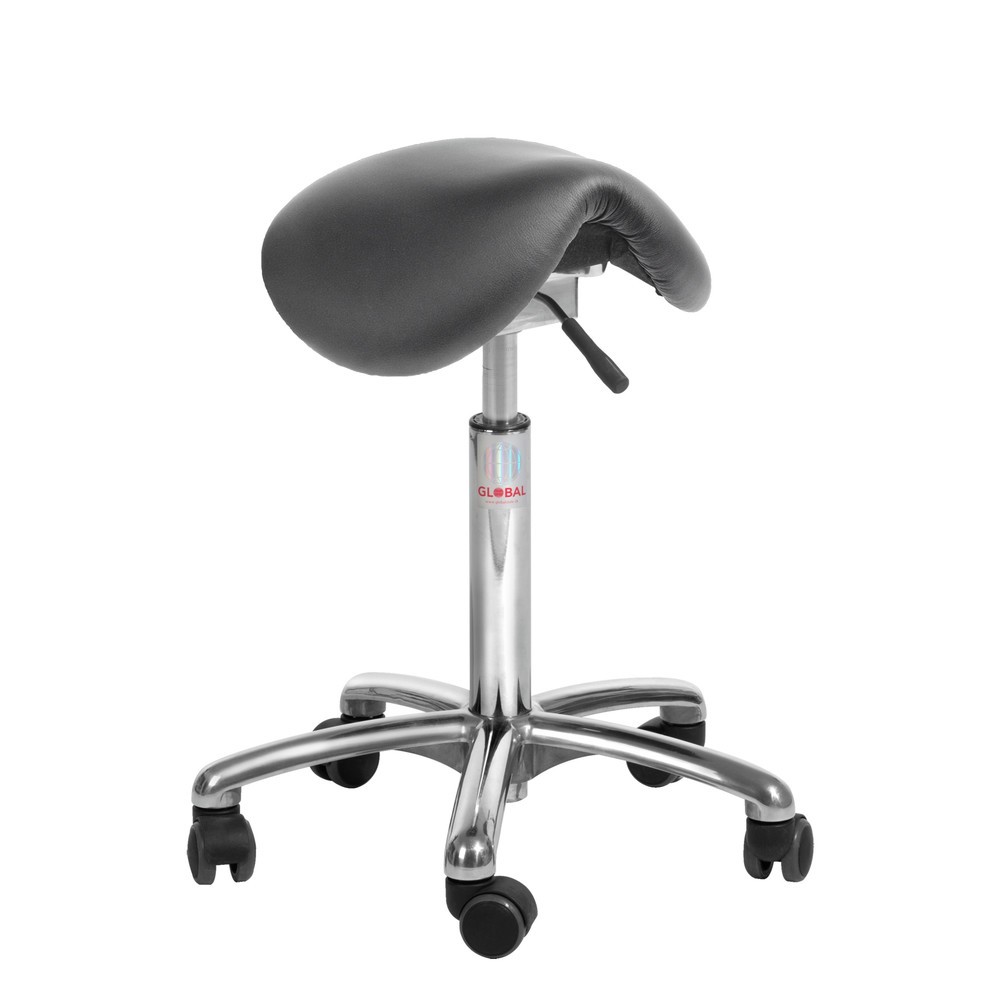 Produktabbildung: Global Stole A/S Sattelhocker Mini Flexmatic, schwarz