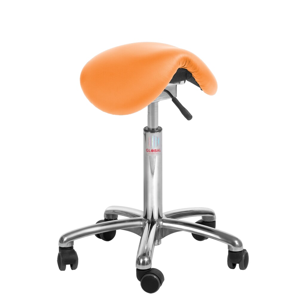 Global Stole A/S Sattelhocker Mini Flexmatic, orange Produktabbildung: Global Stole A/S Sattelhocker Mini Flexmatic, orange