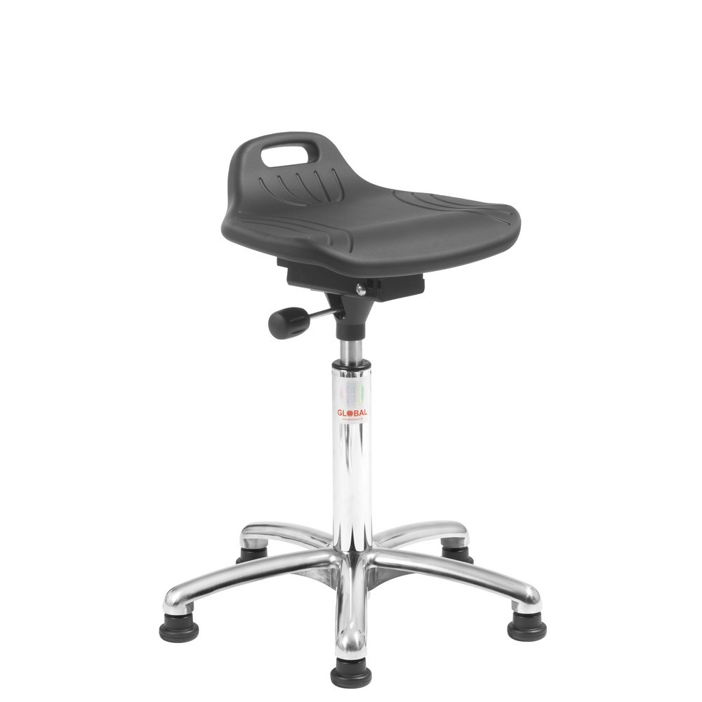 Produktabbildung Nr. 1: Global Stole A/S Stehhilfe Omega Alu50, Gleiter, schwarz